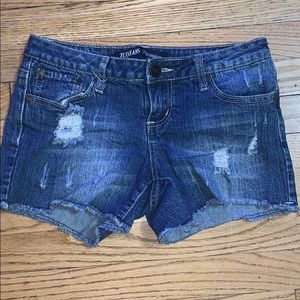 ZCO Jean Ripped Shorts